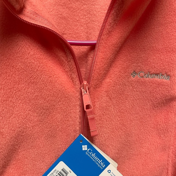 New with tags Columbia fleece jacket. - Picture 2 of 4